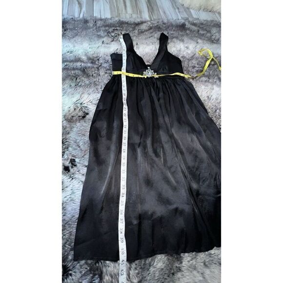 Lanvin Paris Ete Black Cocktail Party Dress Size 38 US 8 Alber Elbaz jewel - Picture 8 of 16